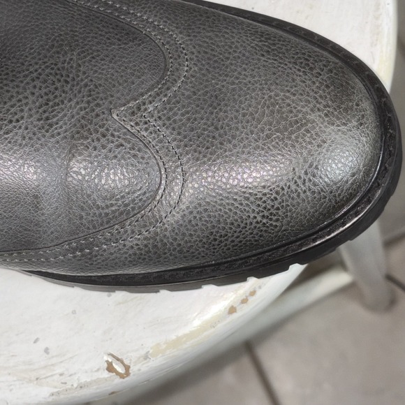 Calvin Klein Men's Oxfords Size 12 Charcoal Gray – Textile Upper – Style CMLING‎ - Picture 8 of 8